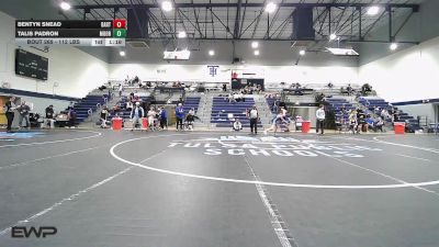 112 lbs Final - Bentyn Snead, Bartlesville High School vs Talis Padron, Moore Middle