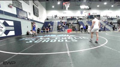 132 lbs Final - Carson Bowline, Coweta vs Kolton Arnold, Moore Middle