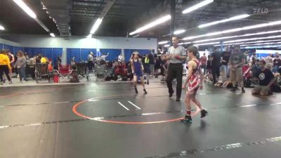 65 lbs Consi Of 4 - Trey Jackson, Havers Hammers vs Esther Wernersbach, Central Kentucky