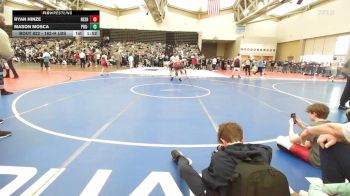 162-H lbs Round Of 32 - Ryan Hinze, Neshaminy vs Mason Mosca, Pro-ex Wrestling Club