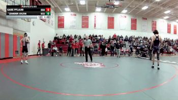 126 lbs Champ. Round 1 - Zander Joltin, West Geauga vs Gabe Pflaum, Orange