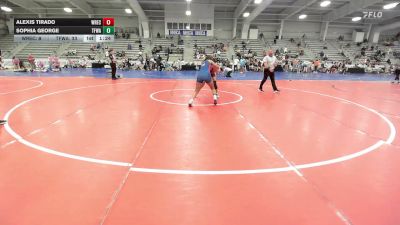 152 lbs Rr Rnd 1 - Alexis Tirado, Wrecking Crew Dream Crushers Magenta - HSG vs Sophia George, Top Flight Wrestling Academy - HSG