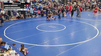 126 lbs Cons. Semi - Isabelle Simonson, Sweet Home vs Kaitlyn Mieczkowski, Sweet Home