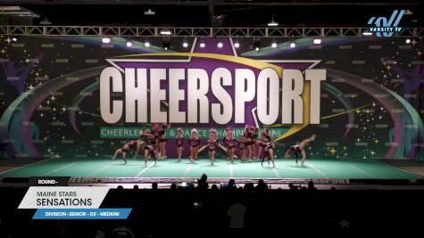 Maine Stars - Sensations [2023 L2 Senior - D2 - Medium] 2023 CHEERSPORT National All Star Cheerleading Championship