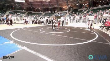 46 lbs Round Of 32 - Stihl Welch, Claremore Wrestling Club vs Hudson Burgess, Keystone Wrestling Club