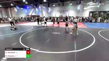 109 lbs Consi Of 4 - Madison Macachor, Swamp Monsters vs Miyah Rose Palacios, Mustang WC