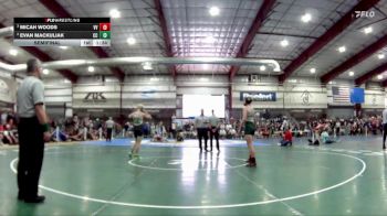 120 lbs Semifinal - Micah Woods, Virgin Valley vs Evan Mackuliak, Churchill County