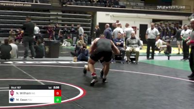 197 lbs Semifinal - Nick Willham, Indiana vs Max Dean, Penn State