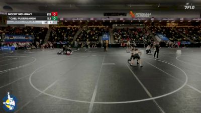 138 lbs Champ. Round 2 - Cael Puderbaugh, Basehor-Linwood HS vs McCoy Mcllravy, Waverly-Shell Rock