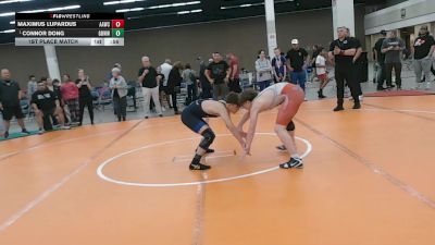140 lbs 1st Place Match - Connor Dong, Gracie Barra Westchase Wrestling Club vs Maximus Lupardus, All American Wrestling Club