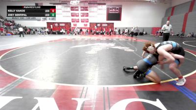 149 lbs Consi Of 16 #2 - Kelly Kakos, Lock Haven - Unatt vs Joey Sentipal, Lock Haven - Unatt