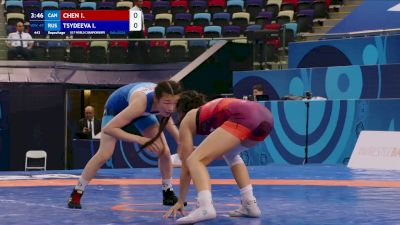 49 kg Repechage - Isabelle Chen, Canada vs Irina Tsydeeva, Russia
