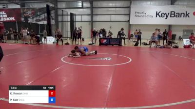 63 kg Quarterfinal - Kyle Rowan, Ohio vs Phillip Kue, Oregon