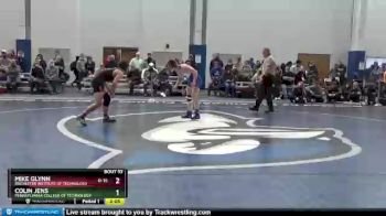 149 lbs Champ. Round 1 - Colin Jens, Pennsylvania College Of Technology vs Mike Glynn, Rochester Institute Of Technology