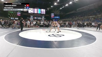 190 lbs Cons. Rd Of 64 - Braylen Bieber, Iowa vs Tad Forsyth, Kansas