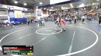 190 lbs Champ. Round 3 - Ethan Caudillo, Buchanan vs Mathew Gutierrez, Brawley Union