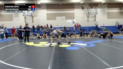 144 lbs 1st Place Match - Christian White, Suples Wrestling Club vs Waylon Nelson, Clearwater Valley Wrestling Club