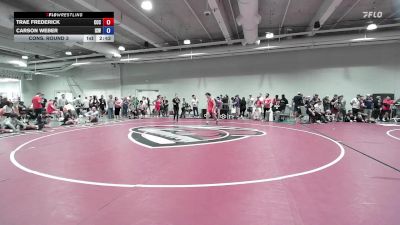 70 lbs Cons. Round 3 - Trae Frederick, Clackamas Community College vs Carson Weber, Izzy Style Wrestling