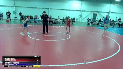 87 lbs Placement Matches (8 Team) - Tyler Bell, Missouri Red vs Jaxson Tocco, New York Blue