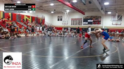 High School - 140 lbs Consolation Round 1 - Josh Levin, Morris Hills vs Skylar Irvin, Ocean Twp