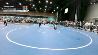 113 lbs Cons. Semi - Jonathan Jasso, Redwood -Visalia vs Diego Cortes, Rancho Bernardo