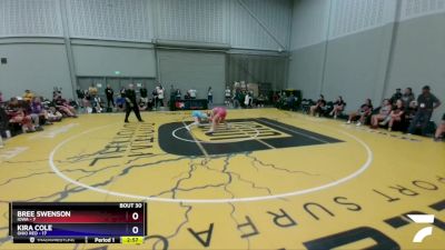 117 lbs Placement Matches (16 Team) - Bree Swenson, Iowa vs Kira Cole, Ohio Red