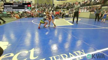 54 lbs Rr Rnd 3 - HENDRIX ELLSBURY, Husky WC vs Jo Thigpen, Choctaw Ironman Youth Wrestling