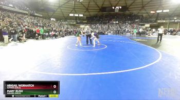 Girls 3A/4A 120 Quarterfinal - Mary Rush, Auburn (Girls) vs Abigail Worhatch, Sumner (Girls)