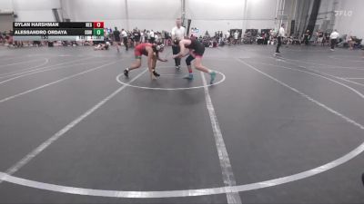 150 lbs Round 1 (6 Team) - Alessandro Ordaya, Dirty Den Wrestling vs Dylan Harshman, New England Gold