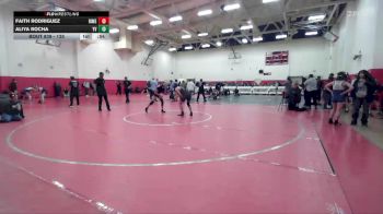 135 lbs Cons. Round 3 - Faith Rodriguez, Rio Mesa vs Aliya Rocha, Yucca Valley