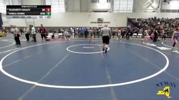 106 lbs Quarterfinal - Elizabeth Bailey, Journeymen Wrestling Club vs Kaela Gabel, Webster Thomas Wrestling Club
