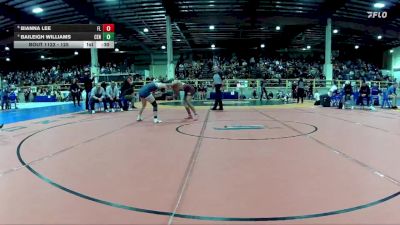 125 lbs Cons. Semi - Baileigh Williams, Centennial vs Bianna Lee, Faith Lutheran