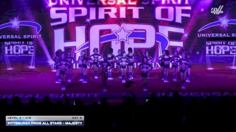 Pittsburgh Pride All Stars - Majesty [2026 L4 - U18 Day 2] 2026 Spirit of Hope Grand Nationals