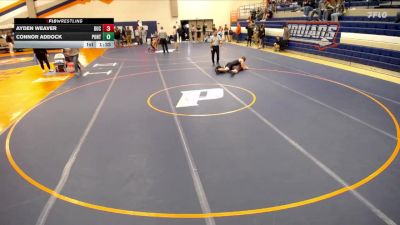 157 lbs Cons. Round 2 - Ayden Weaver, Decatur Unity Christian vs Connor Addock, Pontiac