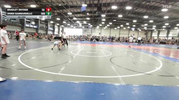 80 lbs Rr Rnd 3 - Bradley Snyder, The Shop 814 JH - MS vs Owen Gambardello, Rabbit Wrestling Club - MS