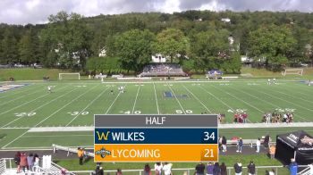 Replay: Wilkes vs Lycoming | Oct 7 @ 12 PM