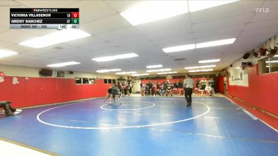 130 lbs Cons. Round 2 - Greisy Sanchez, Grand Terrance vs Victoria Villasenor, Eleanor Roosevelt