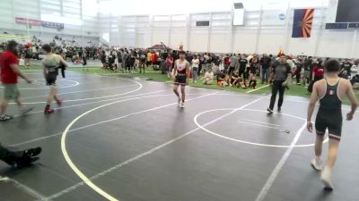 130 lbs Quarterfinal - Noah Yoo, Riverside Rascals vs King Lara, Mohave WC