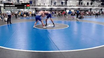 Silver 285 lbs Cons. Semi - Boden Brokopp, Loras vs Chris Wrage, Loras