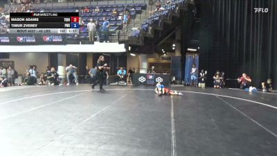 49 lbs Champ. Round 4 - Mason Adams, Team Donahoe vs Timur Zverev, Punisher Wrestling Company