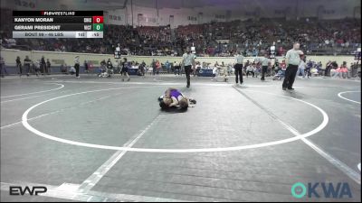 46 lbs Consolation - Kanyon Moran, Chickasha Wrestling vs Gerami President, Victory Grappling Club