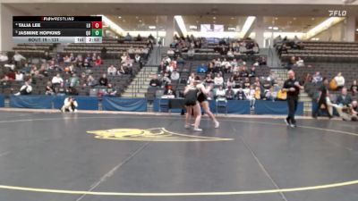 131 lbs Quarterfinal - Jasmine Hopkins, Quincy vs Talia Lee, Lindenwood University