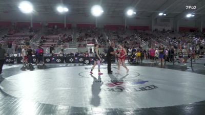 110 lbs Champ. Round 1 - Kendyll Salyer, The Barn Athletic Club LLC vs Khloe Nedelsky, Contenders Wrestling Academy