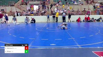 61 lbs Semifinal - Connor Sainsurin, Level Up Wrestling Center vs Liam Oliver, The Storm Wrestling Center