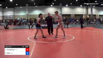 170 kg Consolation - James Humphrey, Missouri vs Colton Sills, Alabama