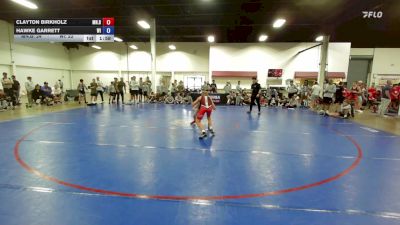 110 lbs Clayton Birkholz, Minnesota Blue vs Hawke Garrett, Wisconsin