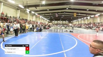 116 lbs Round Of 16 - Damien YoungEagle, Stout Wr Acd vs Sonny Solano, Duran Elite