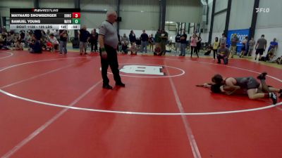 125 lbs Consi Of 4 - Maynard Snowberger, Duncansville vs Samuel Young, Waynesboro