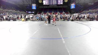 132 lbs Rnd Of 64 - Anthony Garrobo, Arizona vs Addison Breeding, Florida