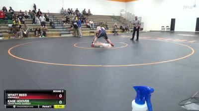 157-165 A Round 5 - Wyatt Reed, Urbandale vs Kage Hoover, Cedar Rapids Kennedy